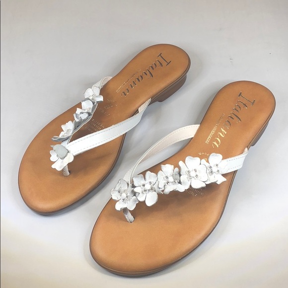 Italina Shoes - (p238) Italiana By Italian  Womens Flip-Flops